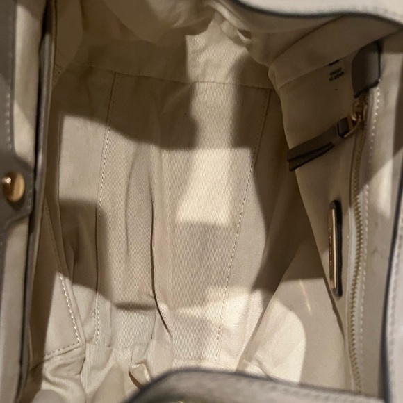 Tory Burch Half Moon Satchel Leather Handbag - Picture 9 of 14